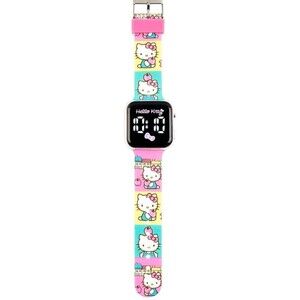 Hello Kitty Pastel Rainbow LED Wrist Watch Multi-Color